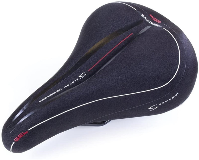 Serfas Hybrid Lycra Saddle Black 275mm / 190mm