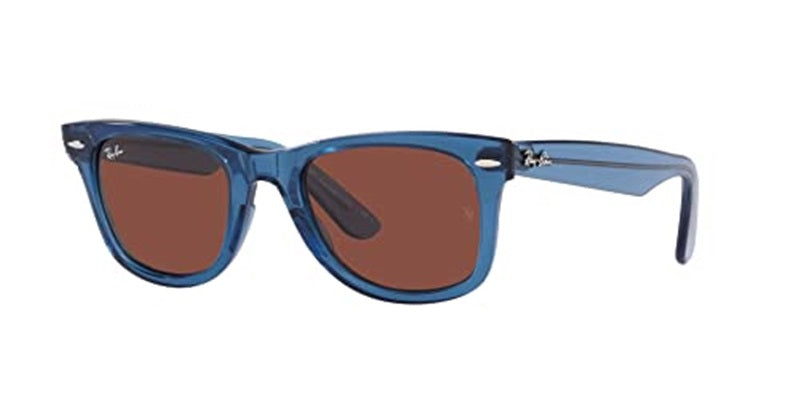 Rayban Wayfarer Transparent Blue Red