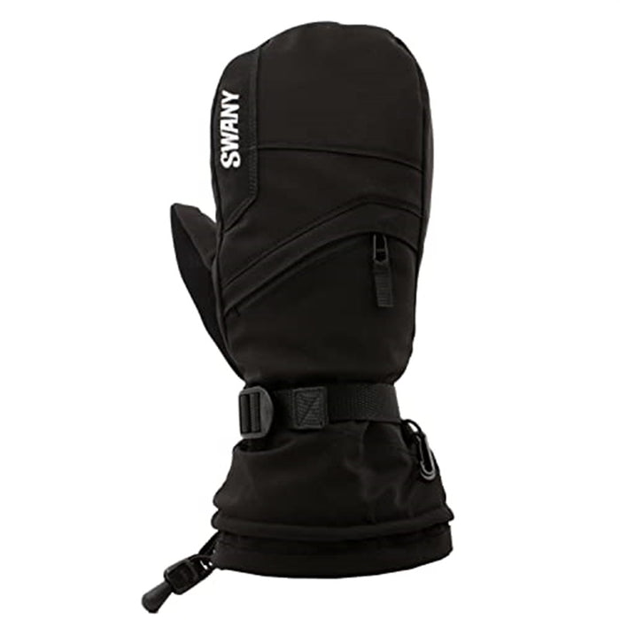 Swany X-Over Mitt 2.2 Black Medium