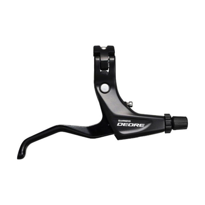 BRAKE LEVER. BL-T610. DEORE. RIGHT. CABL E TYPE. 2-FINGER. BLACK. IND.PACK
