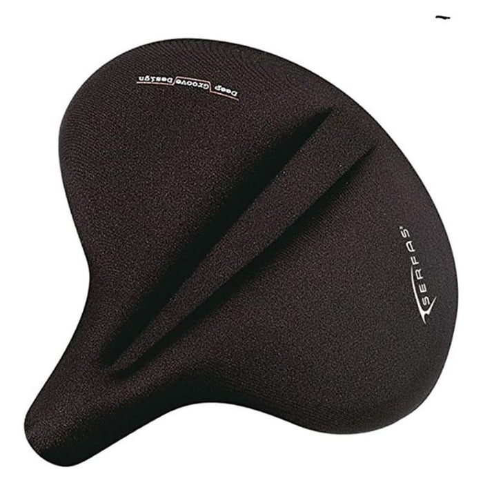 Serfas Bmp-Ex Saddle Exerciser Pad Extra Large/304x298mm Black