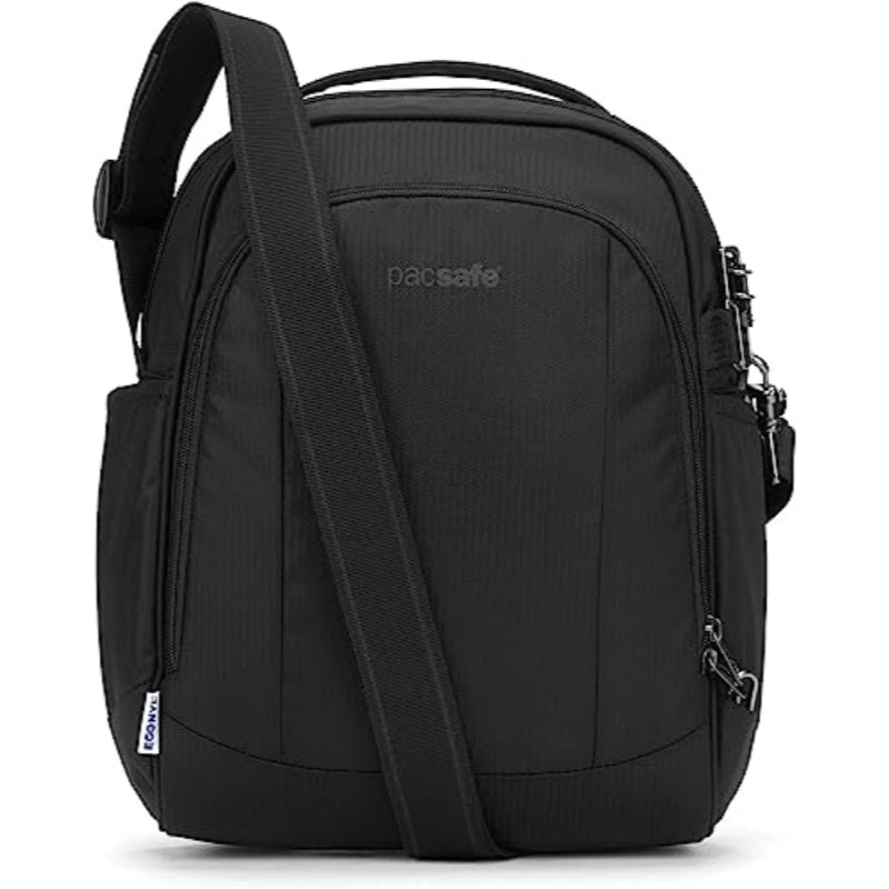 Pacsafe Metrosafe Ls250 Econyl Shoulder Bag Unisex - Econyl Black