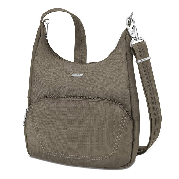 Travelon Anti-Theft Classic Essential Messenger Bag Nutmeg