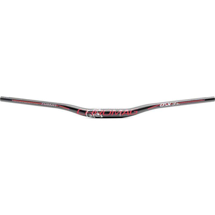 Chromag Fubars OSX 35 MTB Handlebar Diameter: 35mm 800mm Rise: 25mm Red