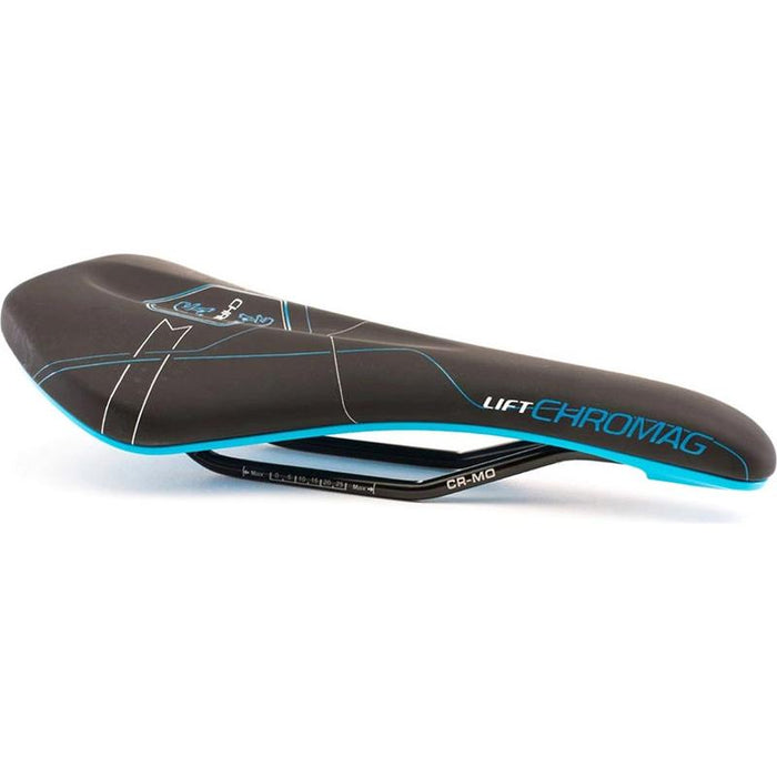 Chromag Lift Saddle 280 x 140mm Unisex 290g Black/Blue