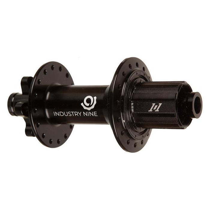 Industry Nine, 1/1 Classic DH157 6B, Disc Hub, Rear, 32H, 12mm TA, 157mm, Shimano Road 10/ MTB 11, Black
