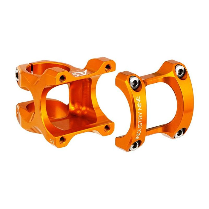Industry Nine A35 Stem - 32mm 35 Clamp /-9 1 1/8 Aluminum Orange