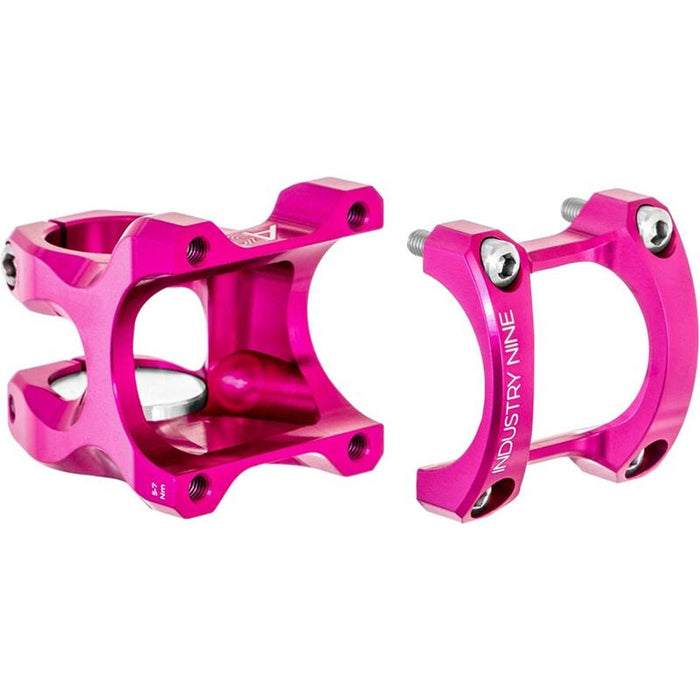 Industry Nine, A35, Stem, Diameter: 35mm, Length: 40mm, Steerer: 1-1/8'', 8°, Pink