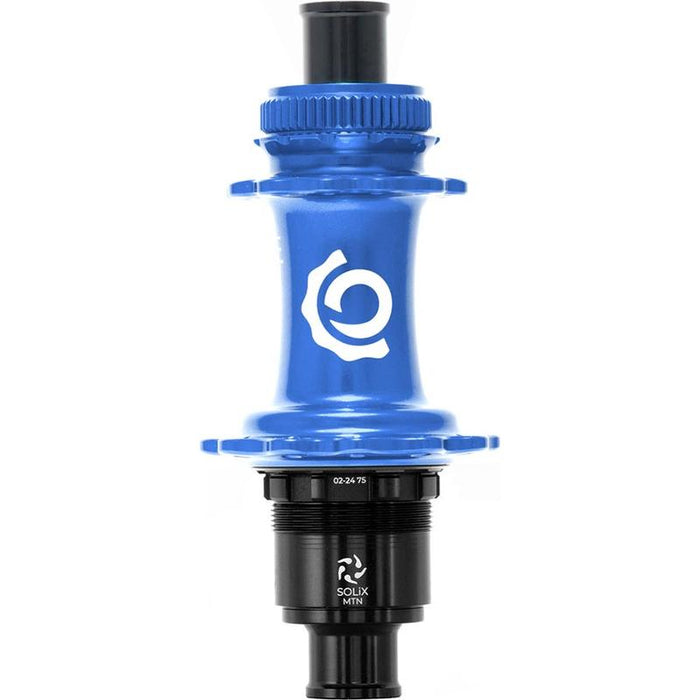 Industry Nine, Solix M Classic Rear XD, Disc Hub, Rear, 28H, 12mm TA, 148mm, SRAM XD, Blue