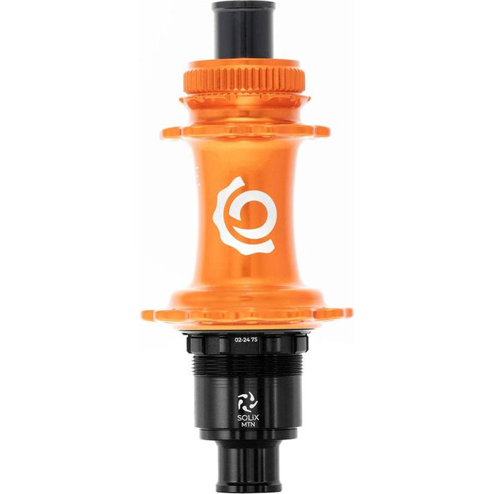 Industry Nine, Solix M Classic Rear XD, Disc Hub, Rear, 28H, 12mm TA, 148mm, SRAM XD, Orange