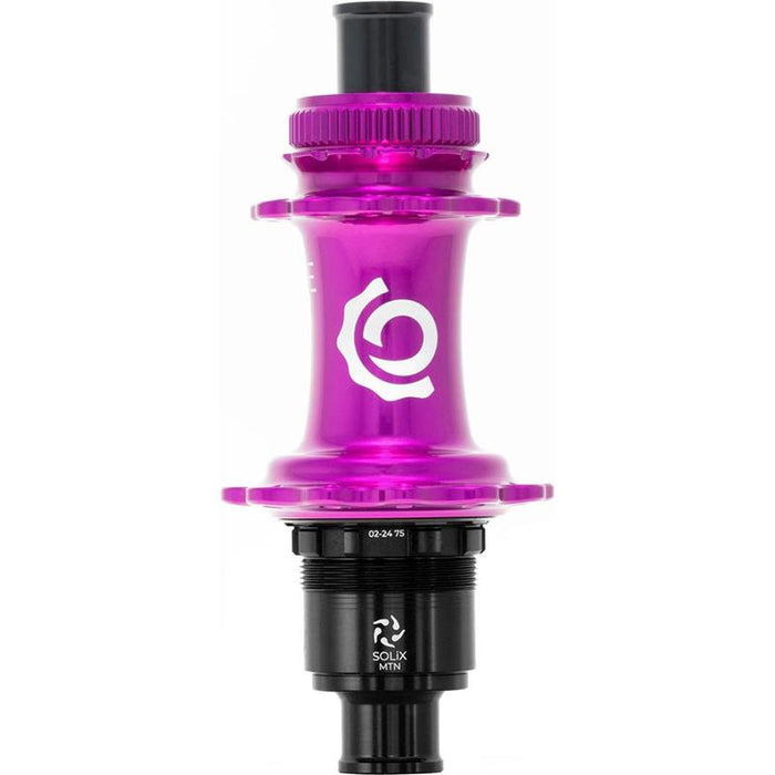 Industry Nine, Solix M Classic Rear XD, Disc Hub, Rear, 28H, 12mm TA, 148mm, SRAM XD, Purple