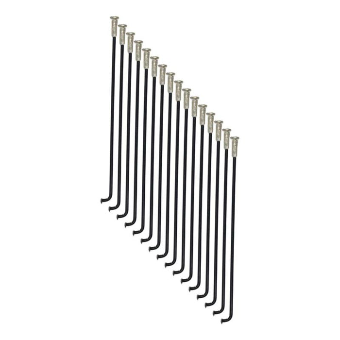 Kids Ride Shotgun, Dirt Hero 14” Spokes, Spokes, J-Bend, Black, 16pcs