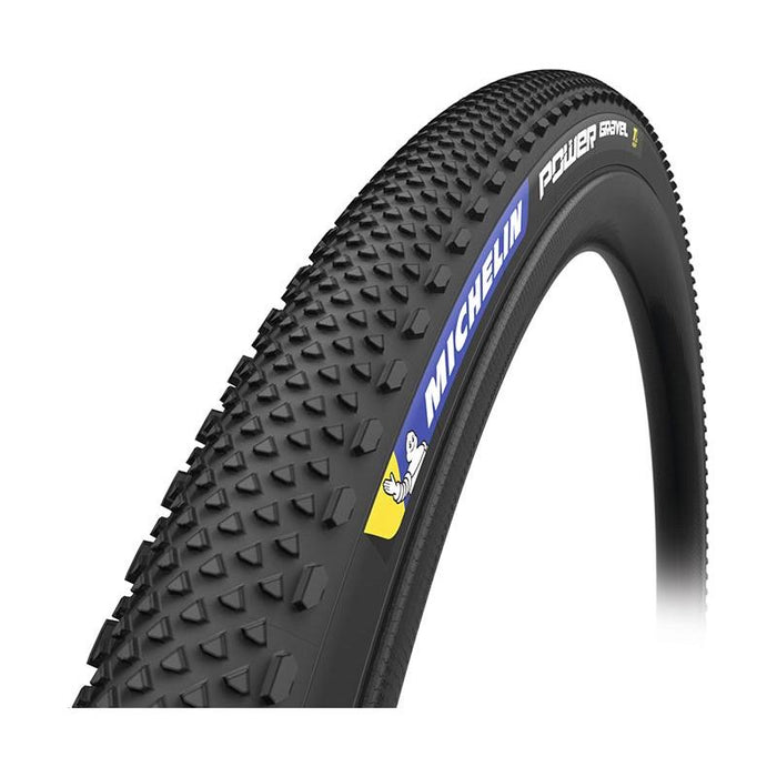 Michelin, Power Gravel, Tire, 700x35C, Folding, Tubeless Ready, X-Miles, Bead2Bead Protek, 3x120TPI, Black