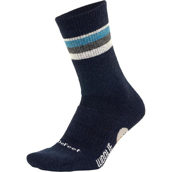 DeFeet Woolie Boolie 6'' Socks Compass Navy Pair Bicycle Socks
