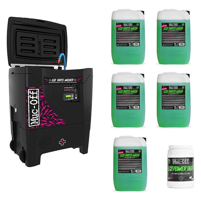 Muc-Off Eco Parts Washer Bundle 100L Bicycle Cleaning Tools
