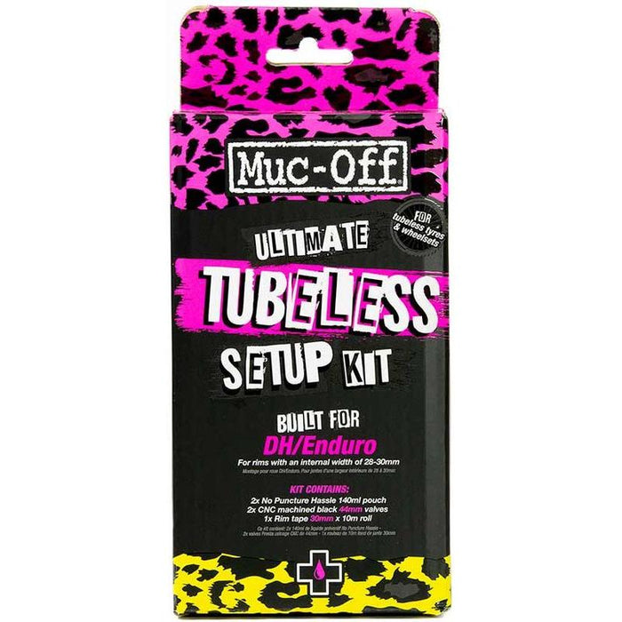 Muc-Off Ultimate Tubeless Kit Complete Sealant Bicycle Tubeless Conversion Kit