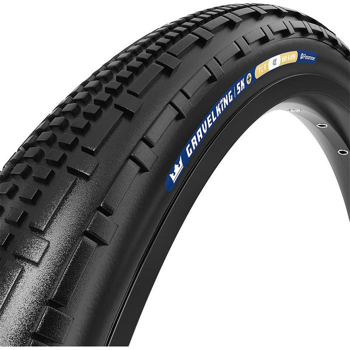Panaracer GravelKing SK Plus Tire - 650b x 48 / 27.5 x 1.90 Tubeless Folding Black