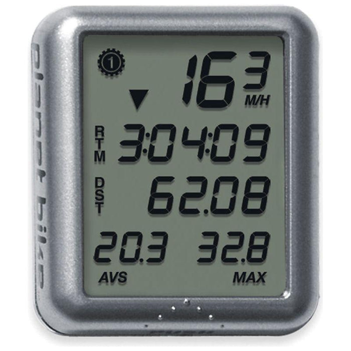 Planet Bike Protege 8.0 Bike Computer - Wired Silver