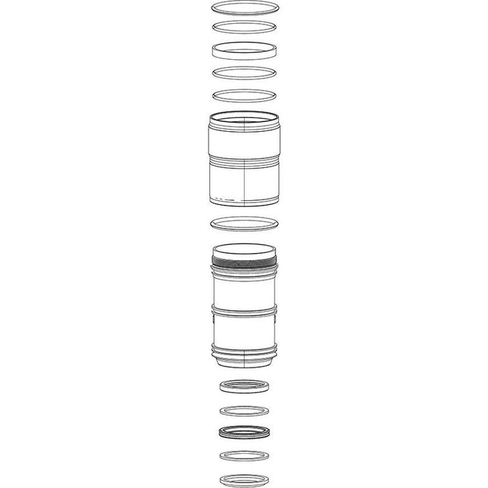 RockShox DebonAir Air Can Upgrade Kit: 216mm x 63mm B1 and Later (Monarch 2014/RT32013)