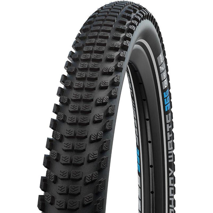 Schwalbe, Johnny Watts, Mountain Tire, 27.5''x2.35, Wire, Clincher, Addix 4season, DD, GreenGuard, 67TPI, Black