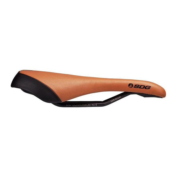 SDG Components, Allure V2 Lux-Alloy, Saddle, 260 x 140mm, Women, 245g, Brown