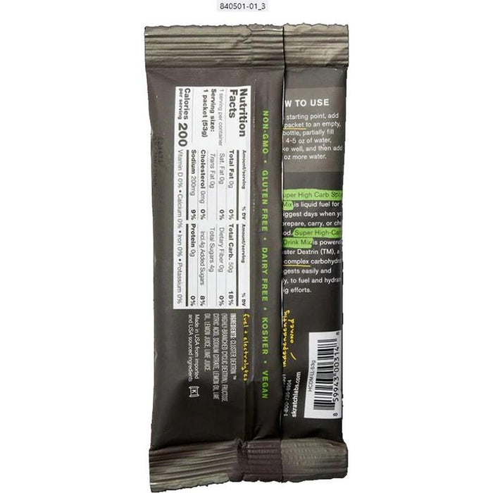 Skratch Labs Super High-Carb Sport Drink Mix - Lemon and Lime 8 Serving Pouch