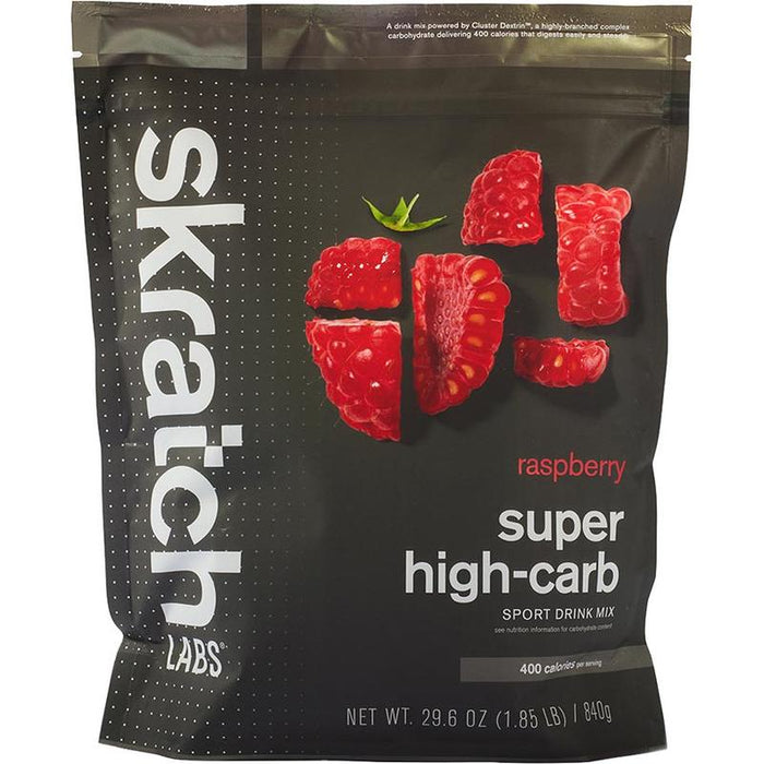 Skratch Labs, Super High-Carb, Drink Mix, Raspberry, Pouch, 8 servings