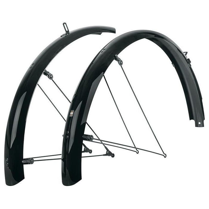 SKS B65 Bluemels Full Coverage Fender Set - 65mm 27.5/29/700 x 2.25 Black
