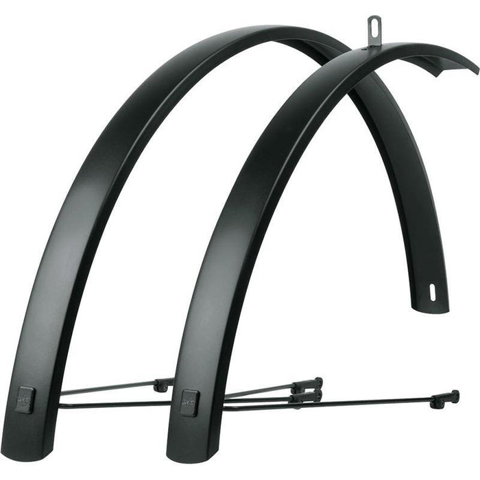 SKS Edge AL Aluminum Fender Set 56mm 700x50 Black