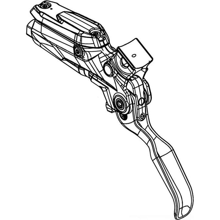 SRAM Code R Disc Brake Lever Assembly (Aluminum Lever) Bicycle Brake Levers