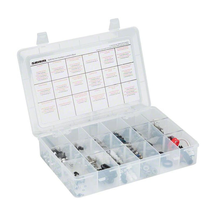 SRAM Guide Spares Tackle Box Bicycle Brake Seal Kits