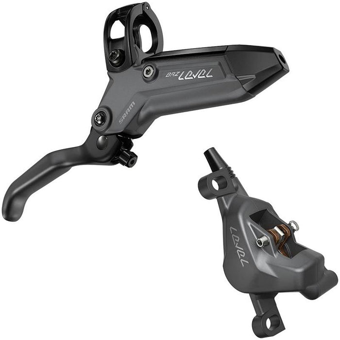 SRAM Level Bronze Stealth Disc Brake and Lever - Aluminum Lever, SS Hardware Bicycle Brake Levers