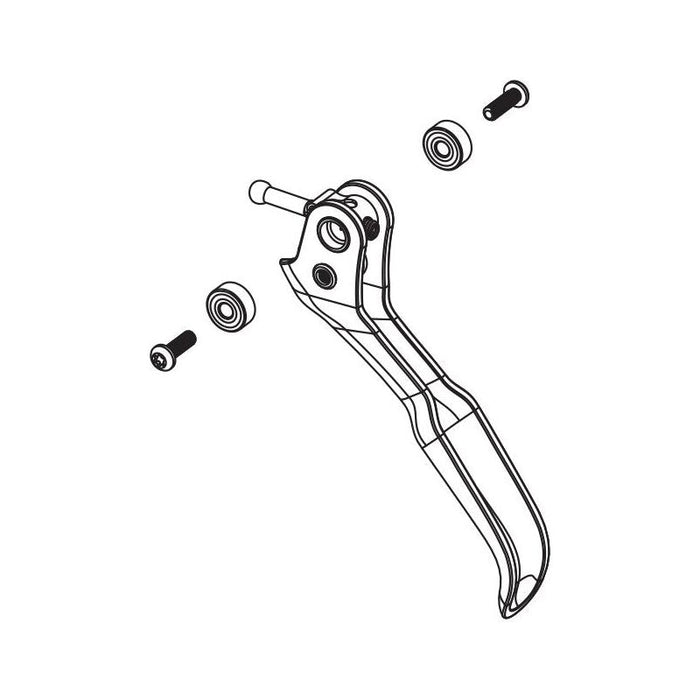 SRAM Carbon Brake Lever incl. Mounting Bolts for Level Ultimate A1 Bicycle Brake Lever Parts