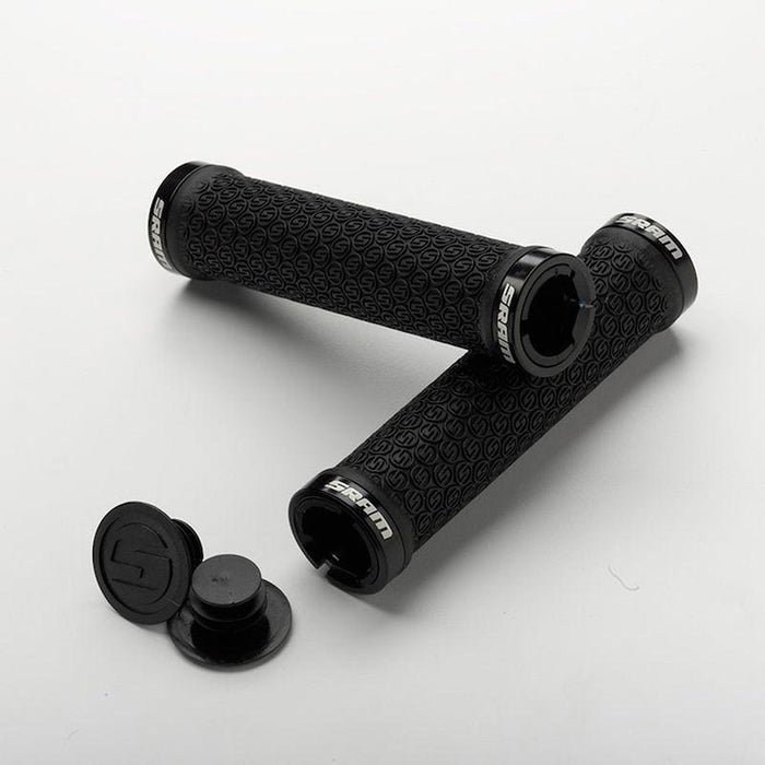 SRAM Locking Bicycle Grips w/Double Clamps & End Plugs