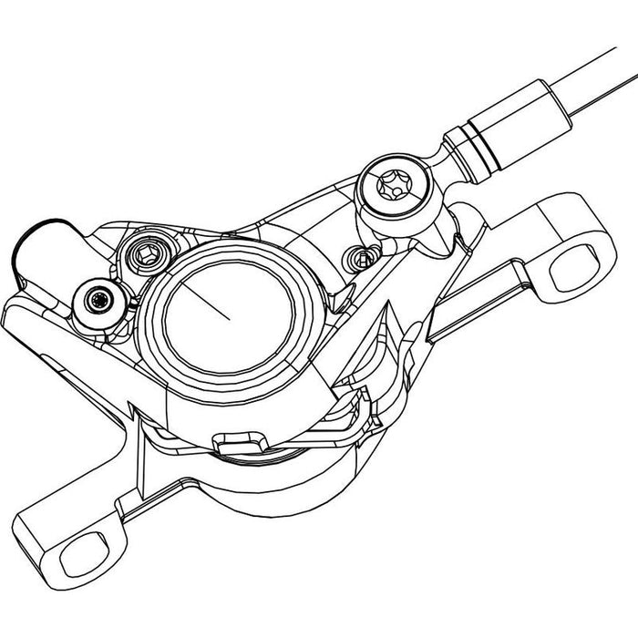 SRAM Replacement Red eTap HRD Bicycle Brake Calipers