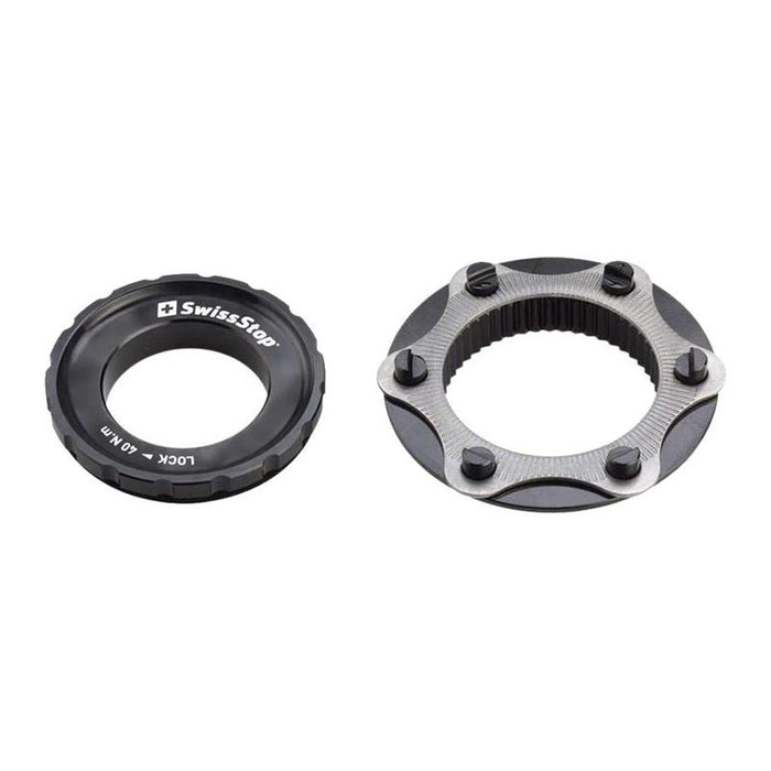 SwissStop, Center Lock Adapter, ISO 6B