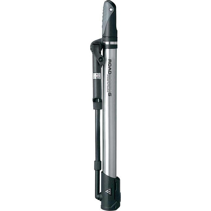 Topeak Road Morph with Gauge 140psi Silver/Black Bicycle Mini Pumps