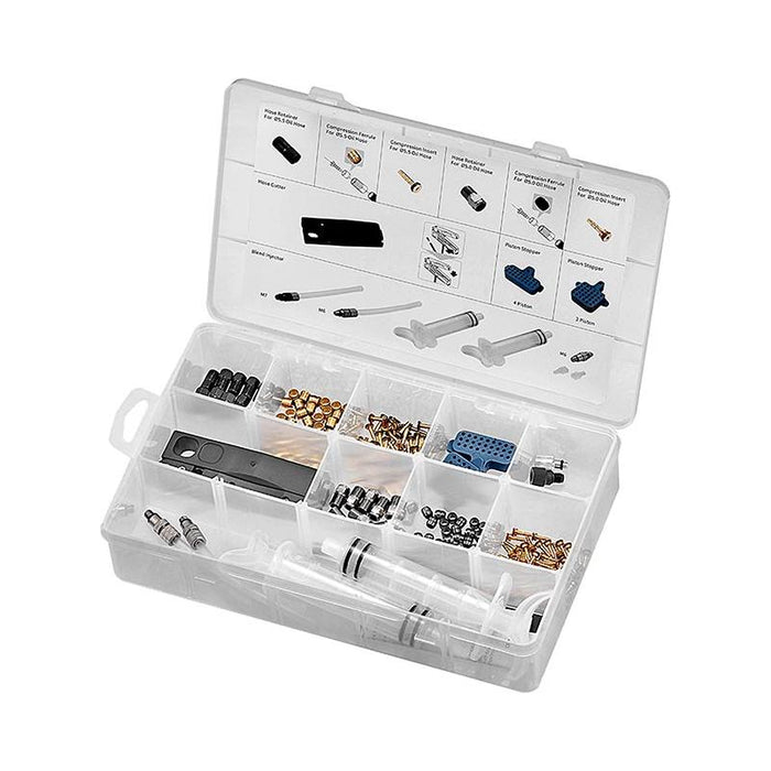TRP Advanced Hydraulic Disc Brake Bleed and Service Kit - For 5.0mm and 5.5mm Hoses 2 or 4-Piston TRP Brakes