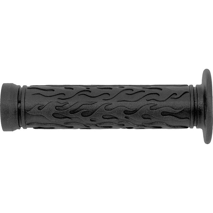 Velo, Handlz Flames, Grips, 135mm, Black