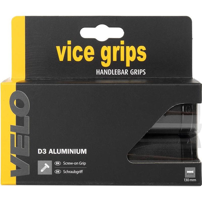 Velo, Vice Grips Light, Grips, 130mm, Black/Grey