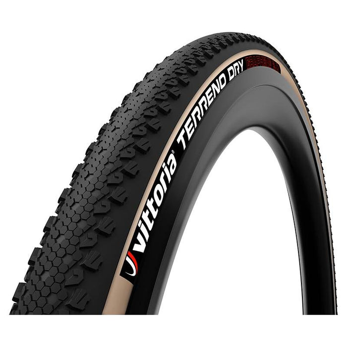 Vittoria Terreno Dry Tire - 700 x 40 Tubeless Folding Black/Tan 1C G2.0