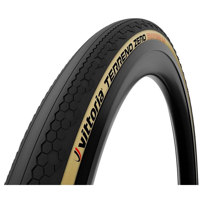 Vittoria Terreno Zero Tire - 700 x 40 Tubeless Folding Black/Tan G2.0