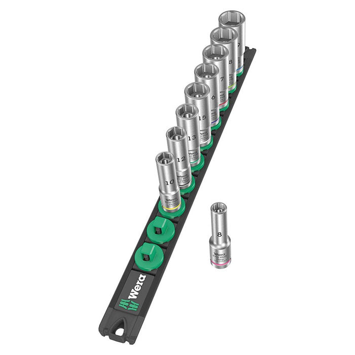 Wera 8790 Magnetic socket rail B Deep 1 socket Bicycle Shop Tools