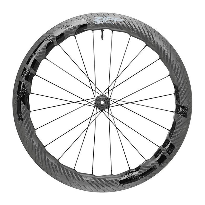 Zipp, 454 NSW Tubeless Disc B1, Wheel, Front, 700C / 622, Holes: 24, 12mm TA, 100mm, Disc Center Lock