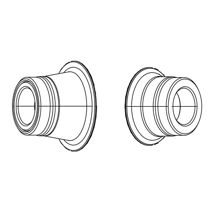 Zipp Conversion Caps 177 Disc Hub for Rear 12mm x 142mm Thru Axle