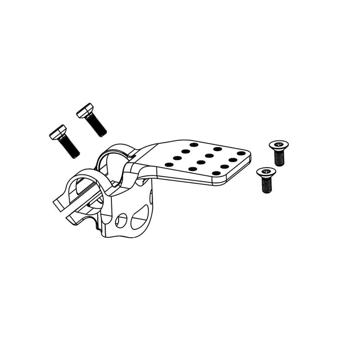 Zipp, Clamp & Armrest for Vuka Aero C1, Left