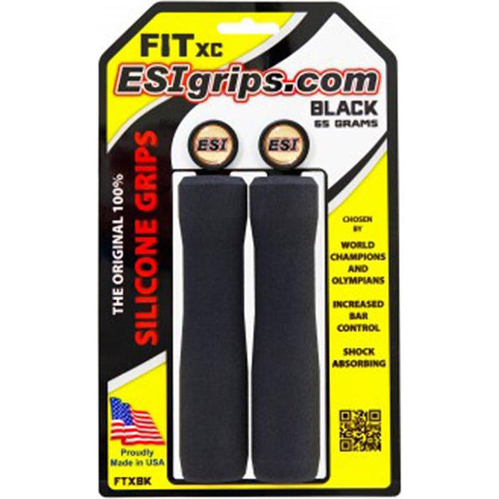 ESI FIT CR Grips - Black Bicycle Grips