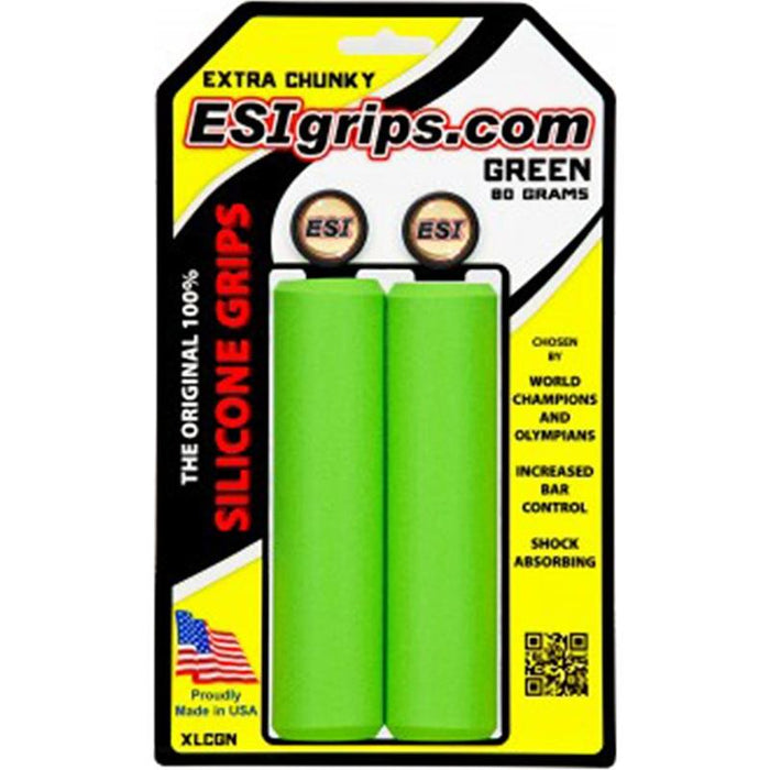 ESI Extra Chunky Grips - Thick Ergonomic Comfort MTB and Road Handlebar Grips Bicycle Grips
