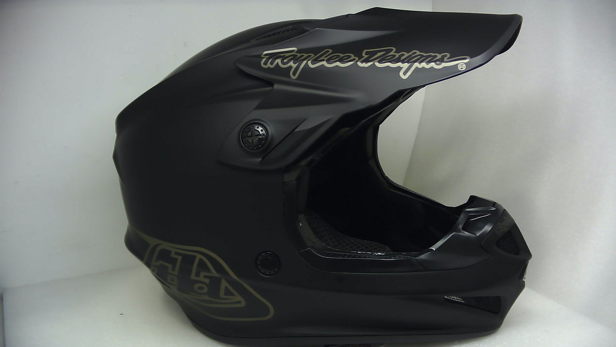 Troy Lee Designs SE4 Polyacrylite Youth Midnight Helmet Black Large - (Without Original Box)