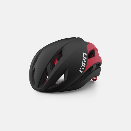 Giro Eclipse Spherical Bicycle Helmets Matte Black/White/Bright Red Medium